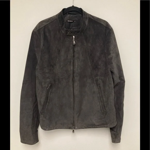 John Varvatos James Bond suede Jacket. Size XL - Picture 3 of 7